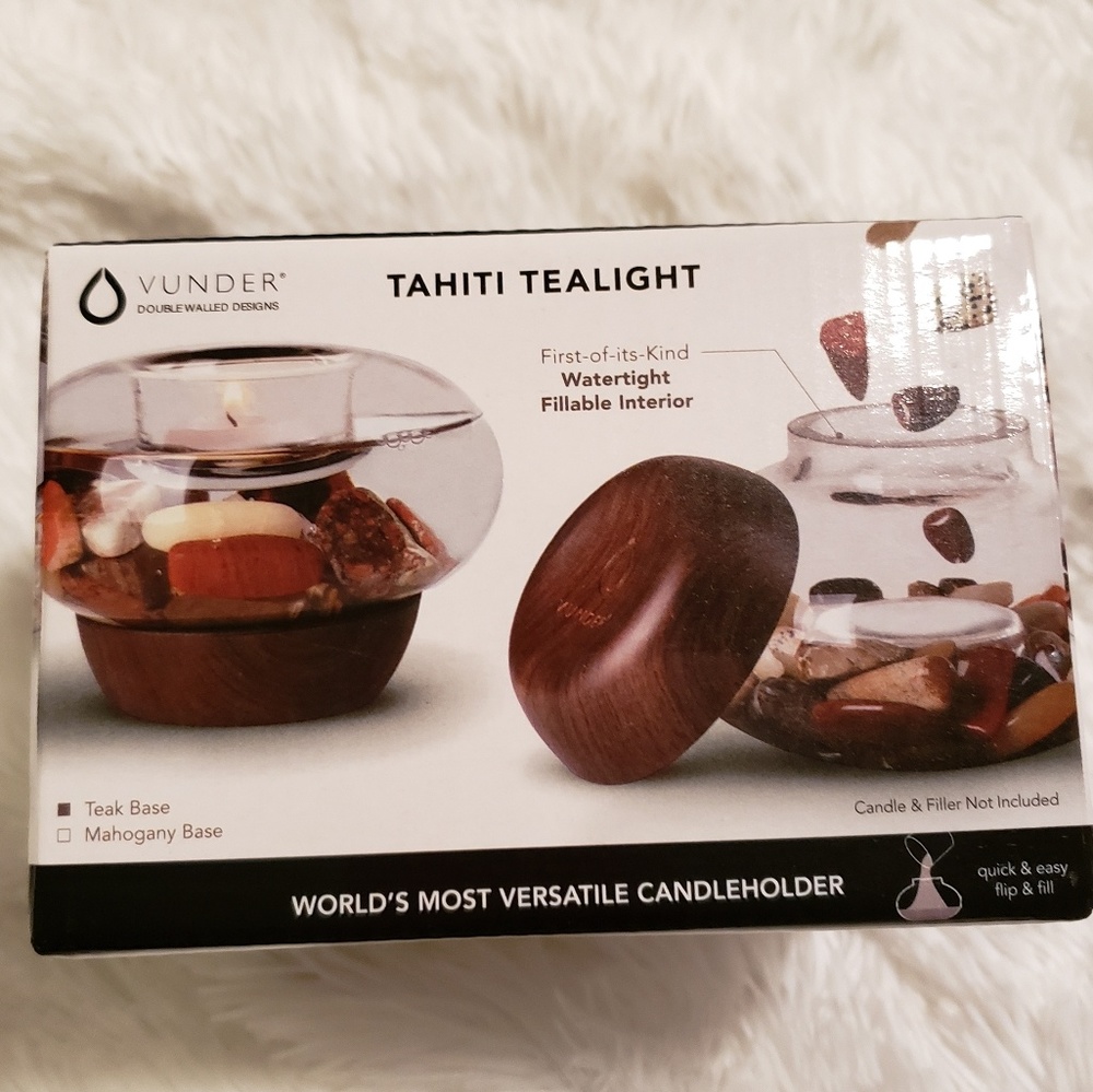 NWOT Vunder Tahiti Tealight Candleholder - Picture 3 of 5